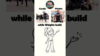 🔥 Protein vs Carbs | Cardio vs Weights: What Builds the Best Body? 💪