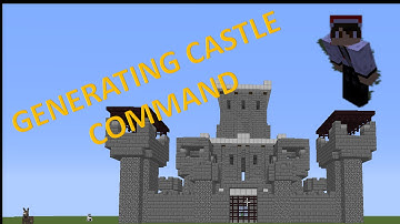 CASTLE GENERATOR! 1.8.7 | Command Review Minecraft w/ Kael
