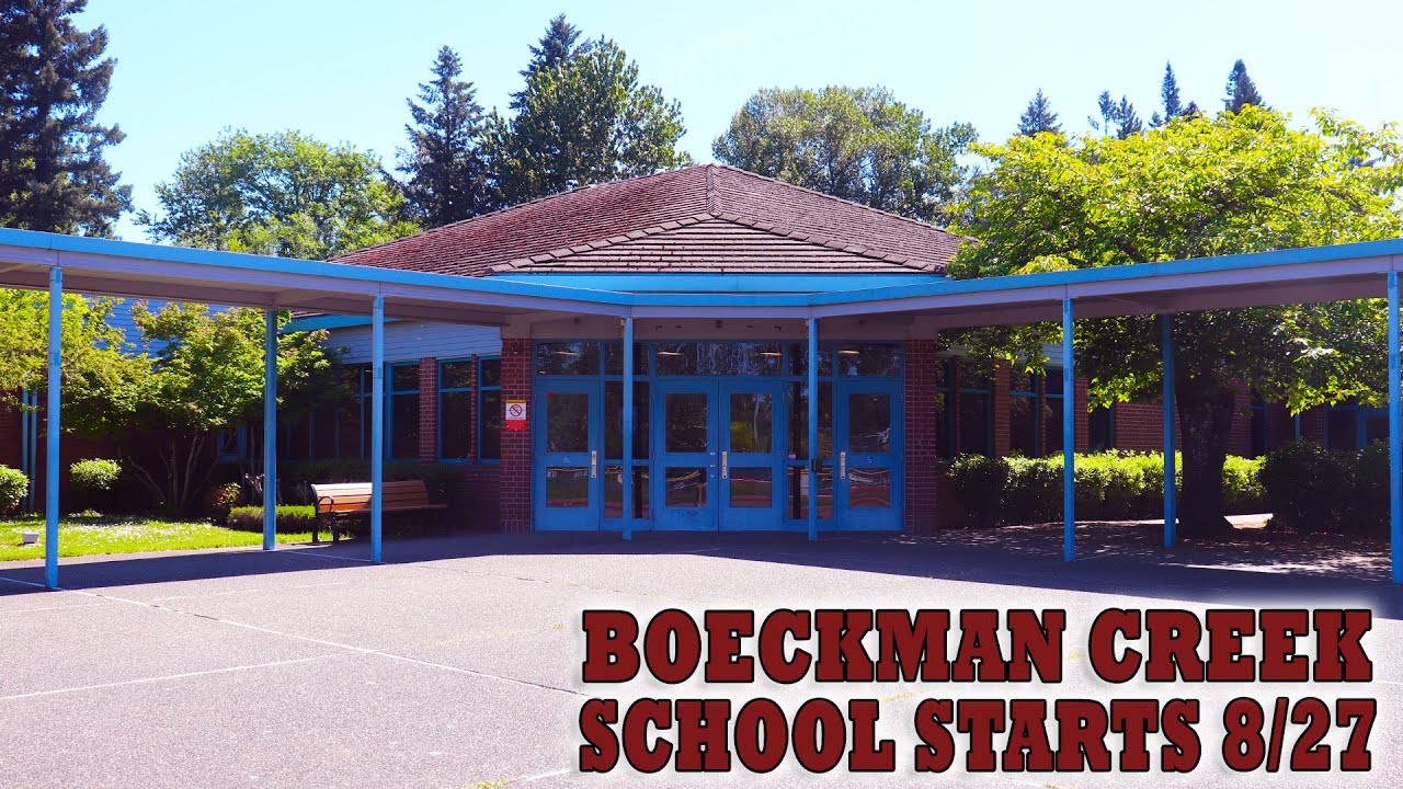 Back Boeckman Creek Primary School! YouTube