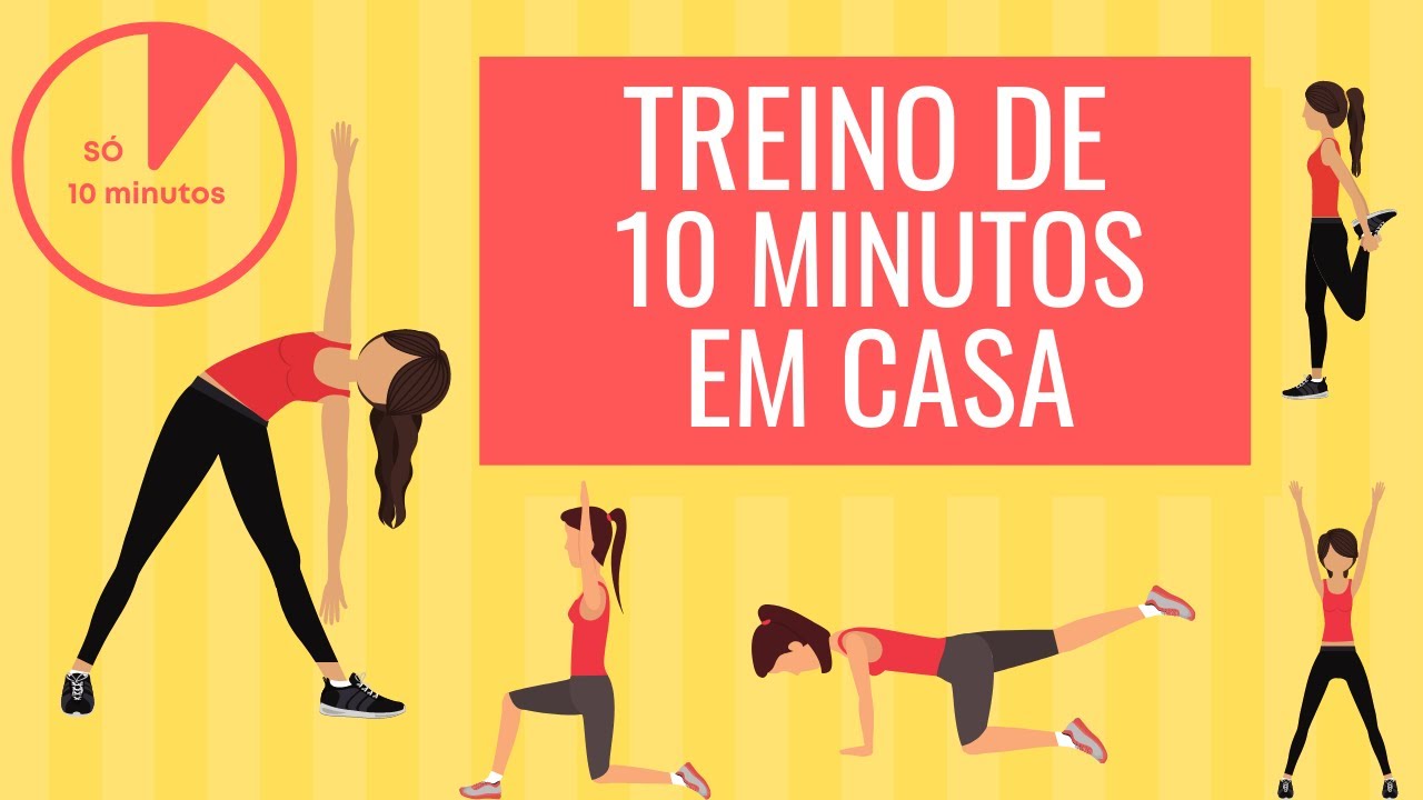 Treino de 10 Minutos | Para Perder Gordura e Emagrecer - YouTube