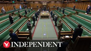 MPs hold a minute’s silence to honour Captain Sir Tom Moore