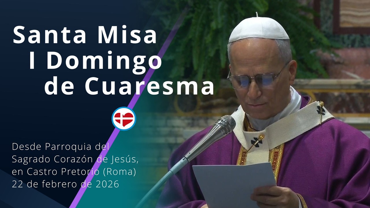 Papa León XIV - Santa Misa I Domingo de Cuaresma