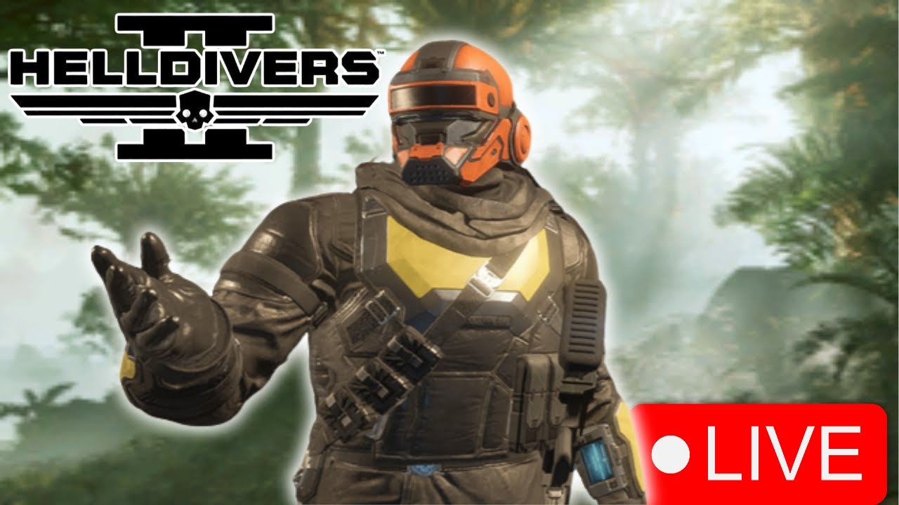 My First Fight Against The Illuminate - Helldivers 2 Gameplay LIVE #1 ...