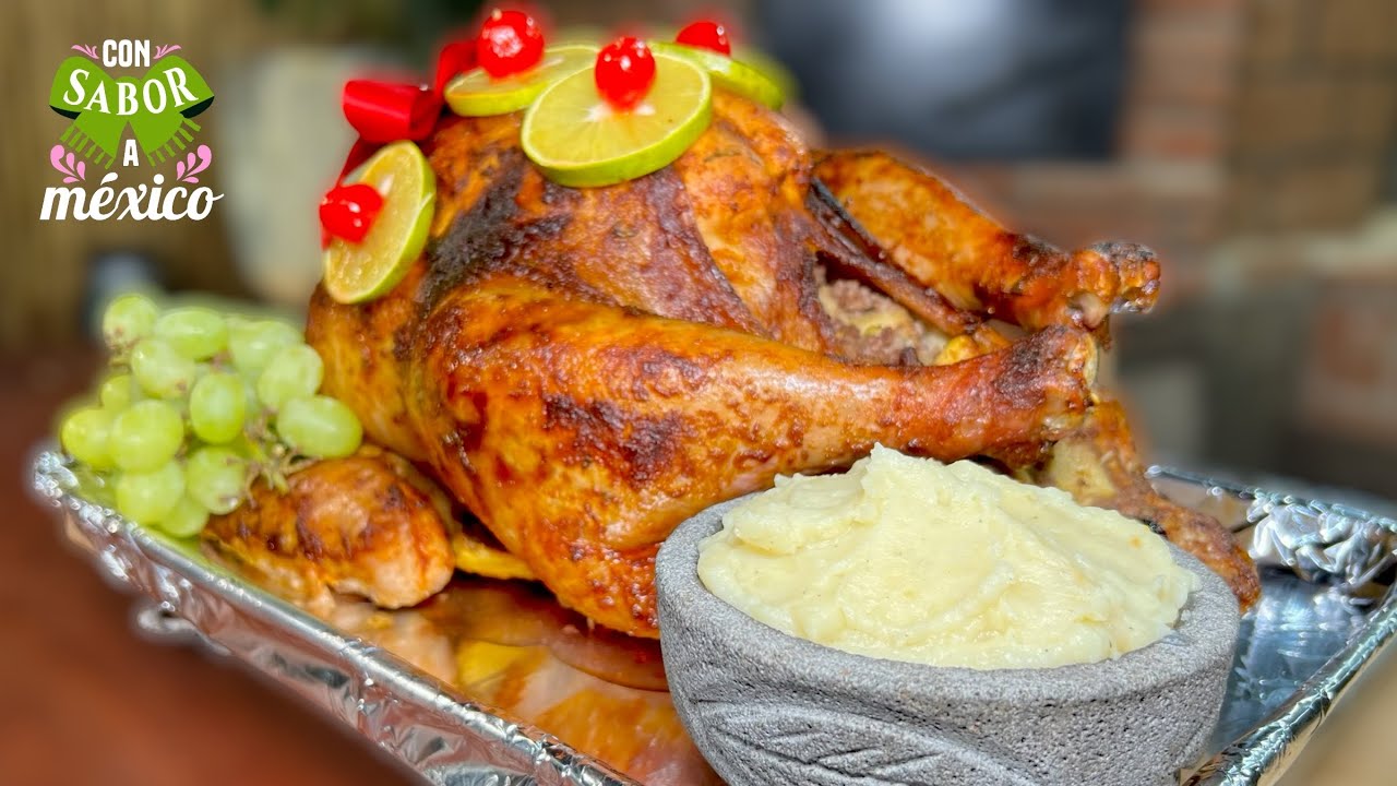 PAVO RELLENO Tradicional Rápido y Sabroso |  #ConSaborAMexico