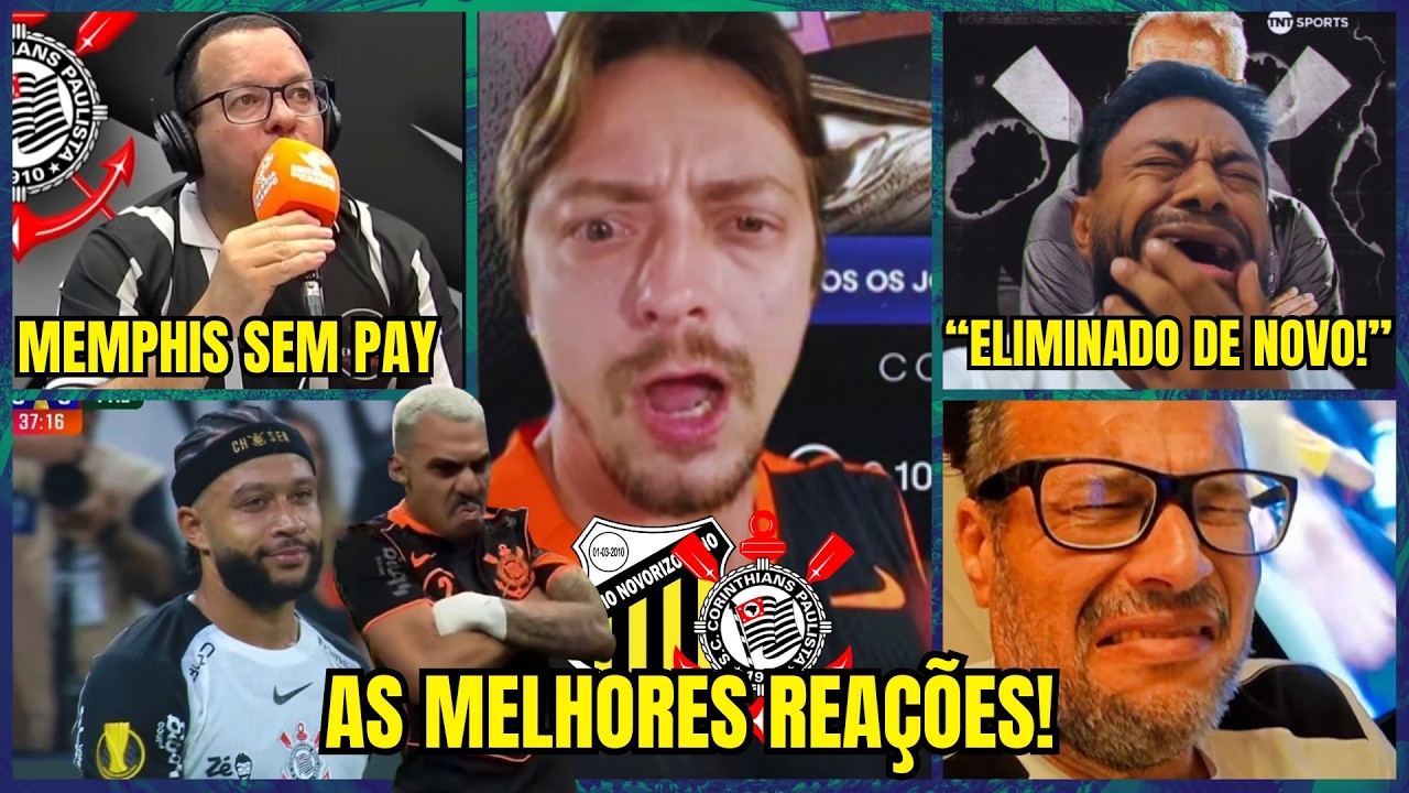 CORINTHIANS ELIMINADO! REAÇÕES DOS TORCEDORES MALUCOS COM DERROTA PARA O NOVORIZONTINO