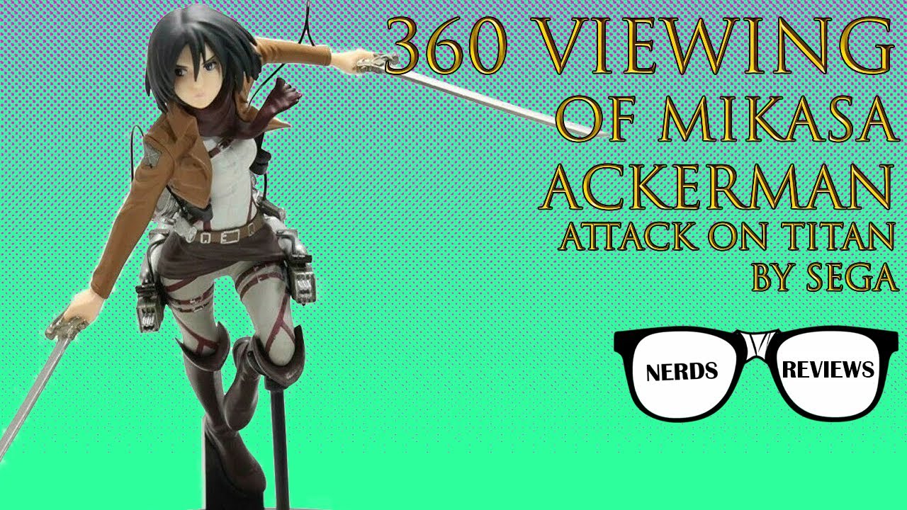 Mikasa Ackerman Premium PVC Figure