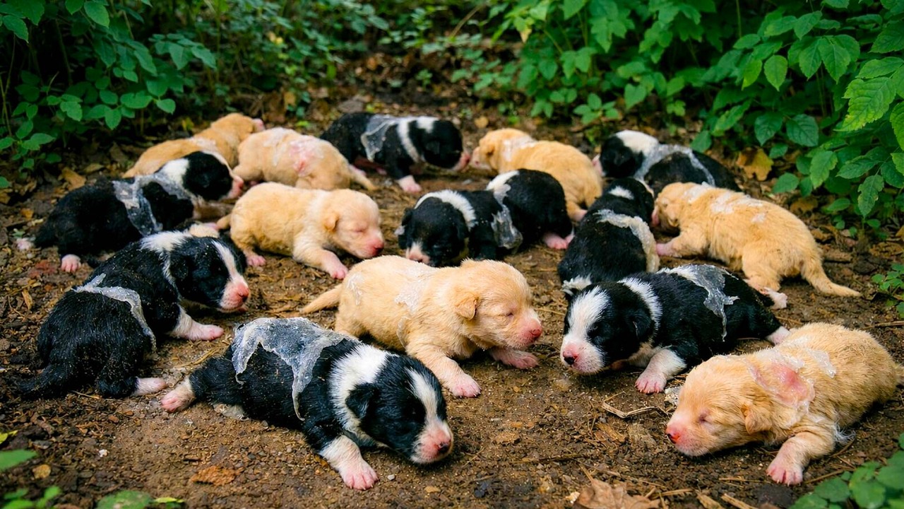 Я в шоке! Кто бы мог подумать, что в уютном уголке живёт столько милых щенков? 🐶🐕😘❤❤❤