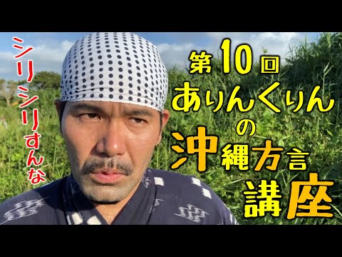 【方言講座】明日使える！？第10回ありんくりんの沖縄方言講座