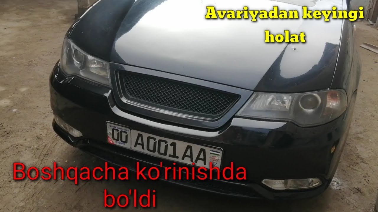 Daewoo nexa 2 AVARIYADAN SONG zor xolatda chiqdi. Daewoo нехиа 2 была отремонтирована