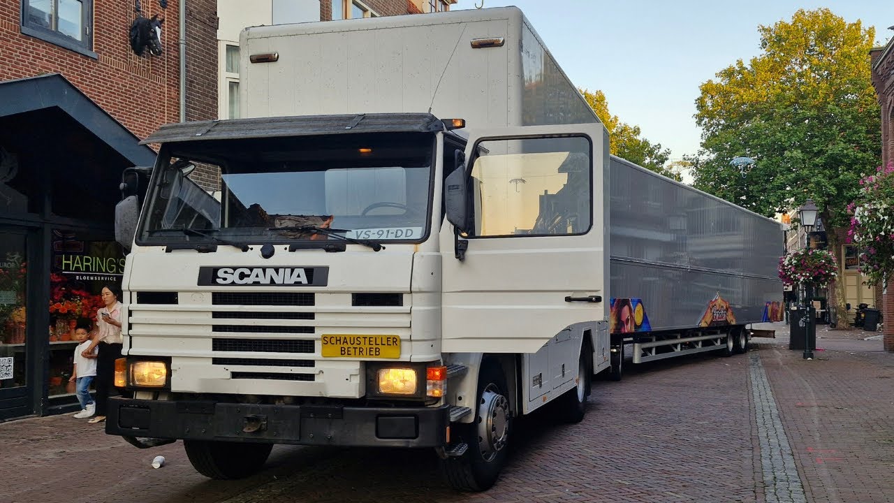 Transport en afbouw kermis Hoorn 2025 - Deel 1