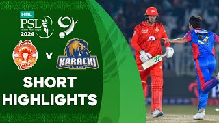 Short Highlights | Islamabad United vs Karachi Kings | Match 24 | HBL PSL 9 | M1Z2U