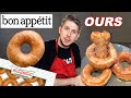 We attempt to make bon apptits gourmet krispy kreme doughnuts