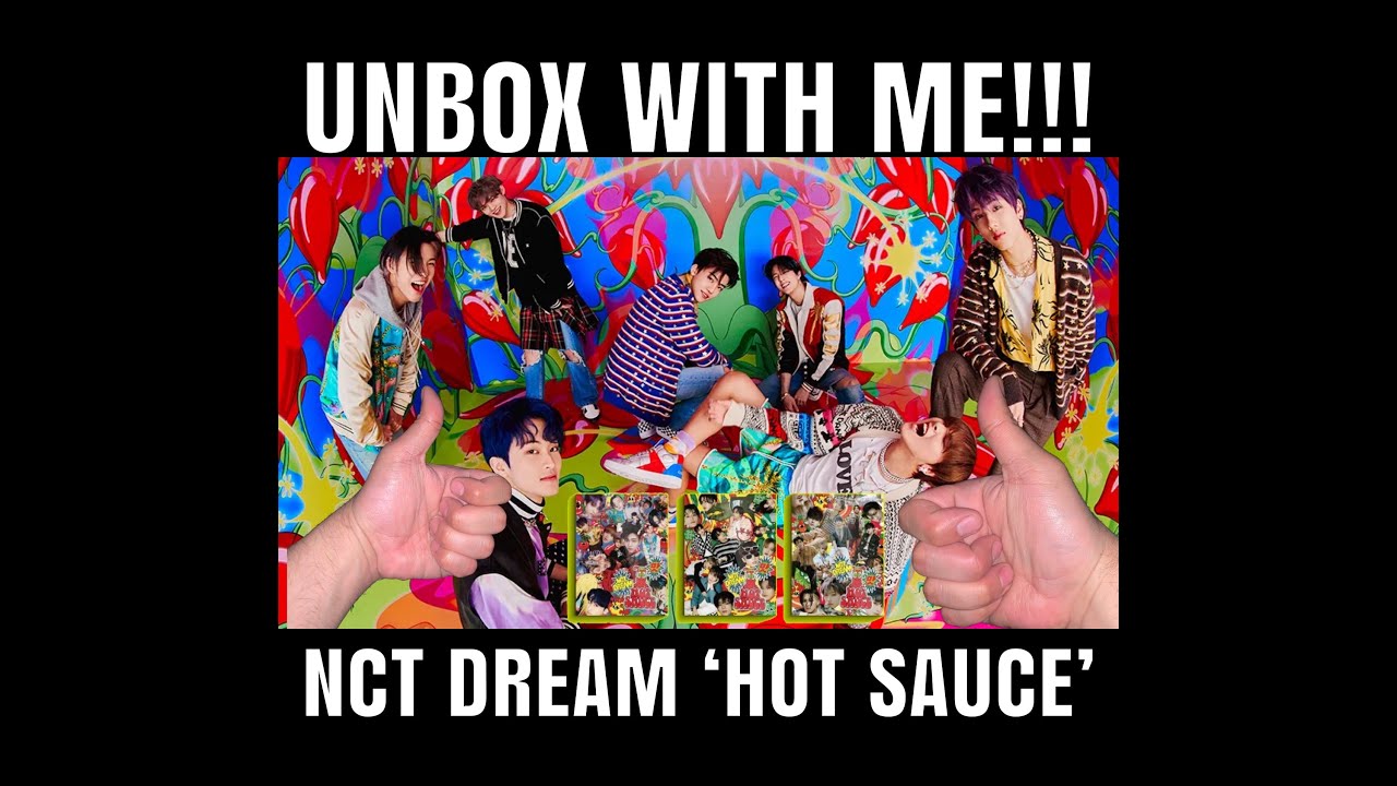 UNBOX WITH ME NCT Dream's 'Hot Sauce' album (The Photobook version