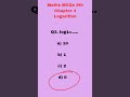 Maths MCQS, logarithm , class 9th, kp textbook, bise peshawar #maths #education #mathshorts #yt