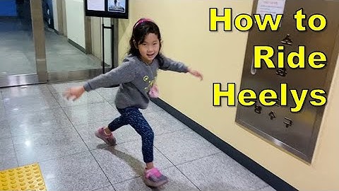 How to RIDE HEELYS | Tell a Friend