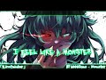 Nightcore  monster female cover  metal version