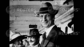 1921 Sinn Fein leaders leave Kingstown (Dun Laoghaire) for England