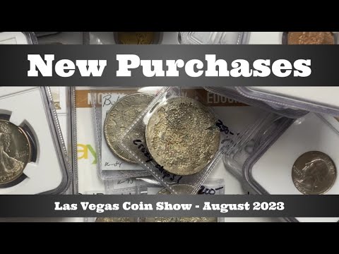 New Coin Purchases - Las Vegas Coin Show, August 2023