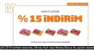 Migrosta Dana Etlerinde %15 İndirim Var