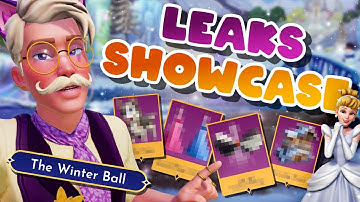 Premium Shop Leaks SHOWCASE: All Winter Ball Items Shown In-Game! | Disney Dreamlight Valley