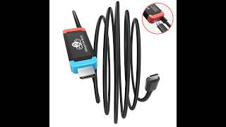 Nintendo Switch to TV WITHOUT Dock | Lemorele L100 USB-C to HDMI Setup