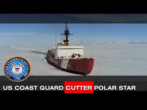 US Coast Guard • Cutter Polar Star • Break Ice • Operation Deep Freeze 24