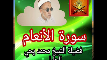 سورة الأنعام ... فضيلة الشيخ محمد يحي الحليلي