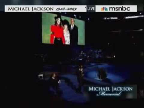 LA: Michael Jackson Memorial Service with Usher - Staples Center - 07-07-09 - YouTube