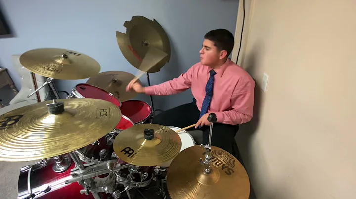 16yr old playing drums  #drums #musician #pentecos...