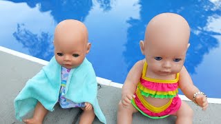 Baby Born dolls Summer Morning Routine feeding and changing baby dolls by The Gummy Channel 12,753 views 1 day ago 11 minutes, 28 seconds