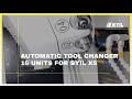CNC Automatic Tool Changer With 16 Units On SYIL X5 CNC Automatic Tool Changer With 16 Units On SYIL X5