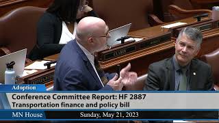 House debates transportation finance and policy bill  5/21/23