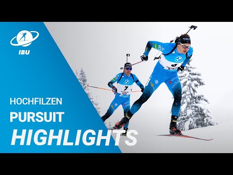 World Cup 21/22 Hochfilzen: Men Pursuit Highlights