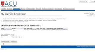 How to enrol via Student Connect