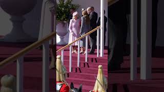 A perfect curtsy from the Princess of Wales, and sweet kisses from Prince William for Queen Camilla