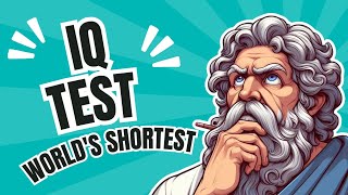 World’s Shortest IQ Test: Can You Ace the 3-Question CRT? #IQtest