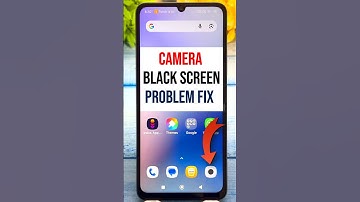 Mobile camera not working black screen problem Android | phone camera black screen problem fix solve