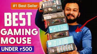 Best Budget Gaming Mouse Under Rs 500 In India || 2024 || Wired Gaming Mouse with RGB LED