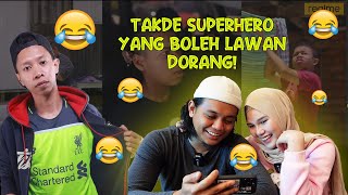 React Avengers versi kelantan - Fara & Zukieee