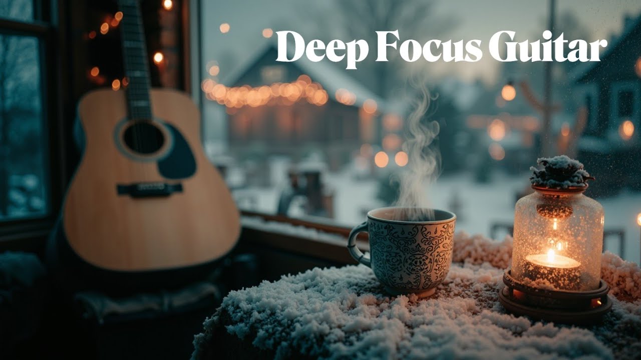 Peaceful Guitar Coffee – Нежная Акустическая Музыка для Расслабления, Работы и Зимнего Настроения