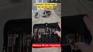 Best Makeup Brush Organization EVER!