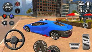 Mobil Polisi Patroli Amankan Kota - Mobil Balap Police Simulator Android Gameplay screenshot 4