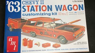 MAIL CALL   ALL NEW!! 1963 Chevy II Nova by AMT #modelkit #scalemodels #autism