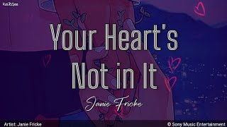 Your Heart's Not in It | by Janie Fricke | KeiRGee Lyrics Video