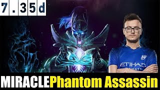 🤯 MIRACLE- [Phantom Assassin] HC 7.35D - DOTA 2 HIGHEST MMR #dota2  #dota2gameplay  #miracle