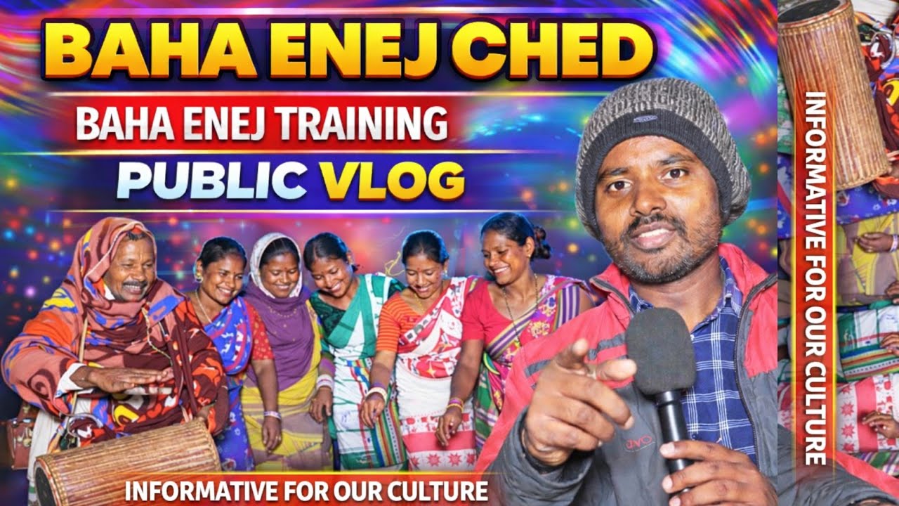 Baha Enej Ched Training Vlog 2026 | Full Practice Video |Santhali Akhda | Public Vlog|@BSmurmu1293 