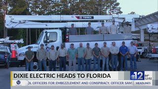 Dixie Electric crews to help restore power in Florida