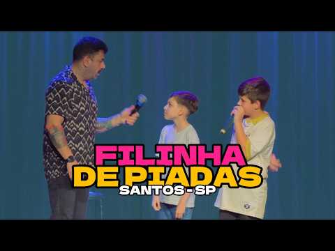 SERGINHO LACERDA - FILINHA DE PIADAS EM SANTOS-SP