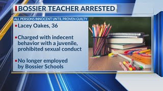 Bossier Parish teacher arrested for inappropriate behavior with students