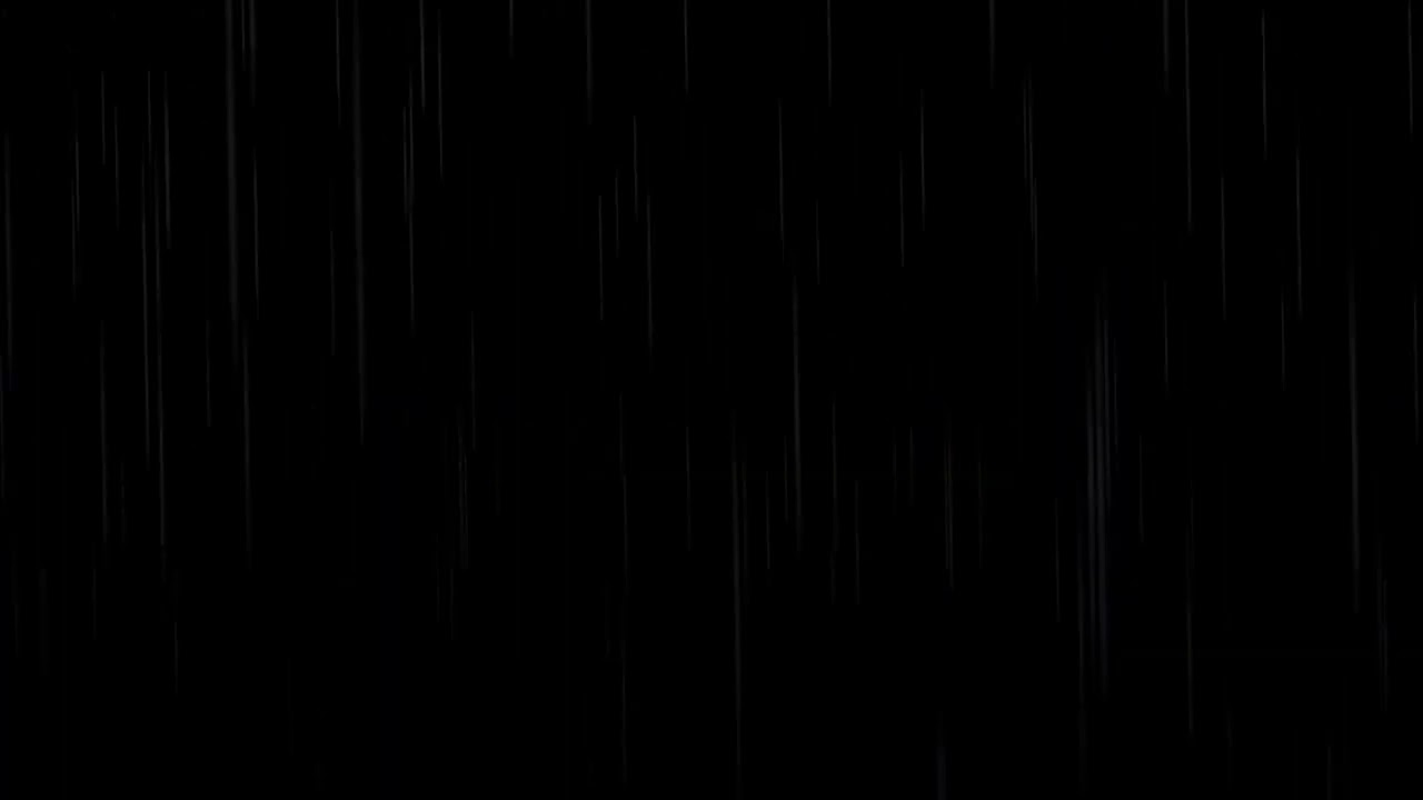 Sonido de Lluvia Relajante para Dormir 🌧 PANTALLA NEGRA 🌧 12 horas